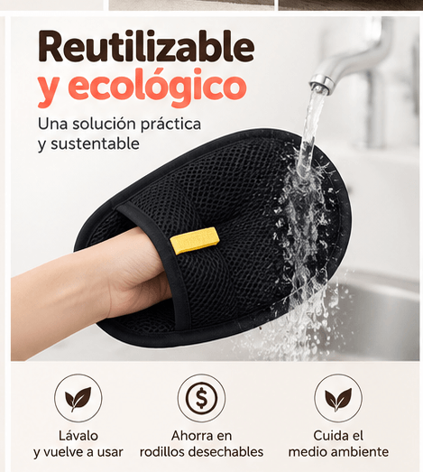 Lavable y reutilizable